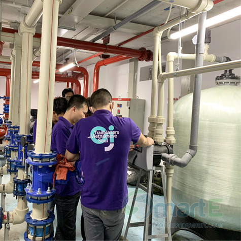 Hệ thống lọc nước lắp đặt tại khách sạn thông minh Bắc Giang