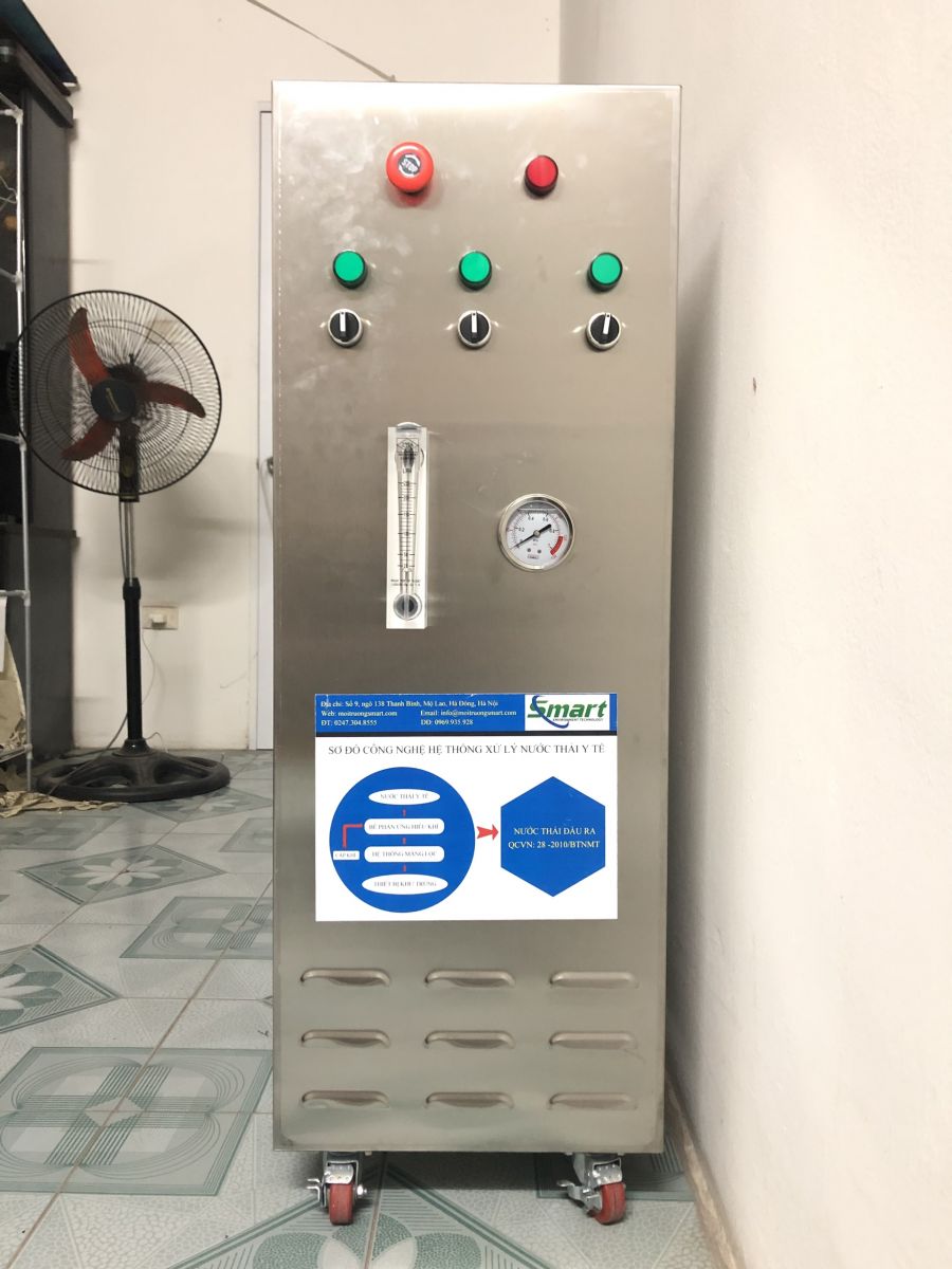 máy xử lý nước thải phòng khám nha khoa
