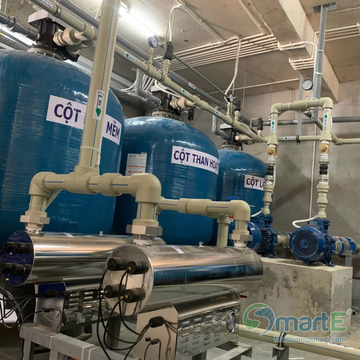 Công trình xử lý nước mặt công suất 720m3. ngày đêm hoàn thiện tại Resort Cúc Phương, Ninh Bình