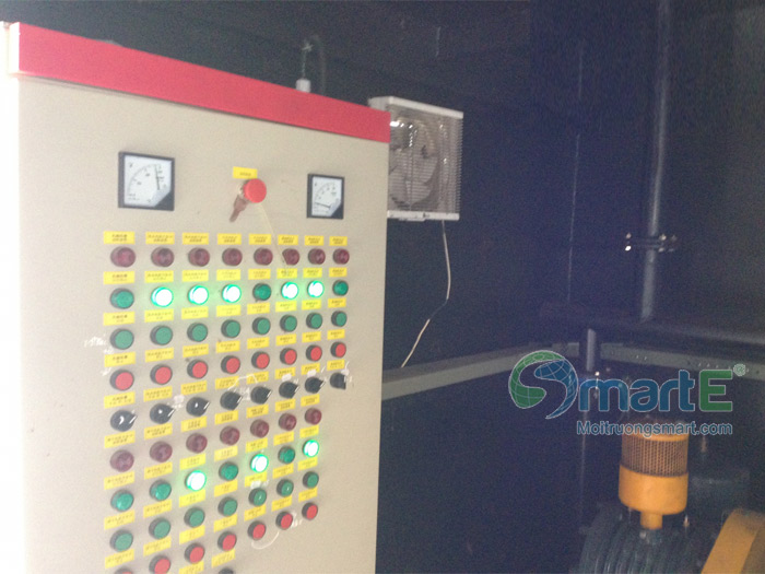 tủ điện điều khiển hệ thống xử lý nước thải